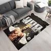 2pac Floor Rug Office Rug Design for Outdoor Hallway Kitchen Entryway Anti-slip Rug Office home decor Perfect Gift for Valentine's Wedding Birthday