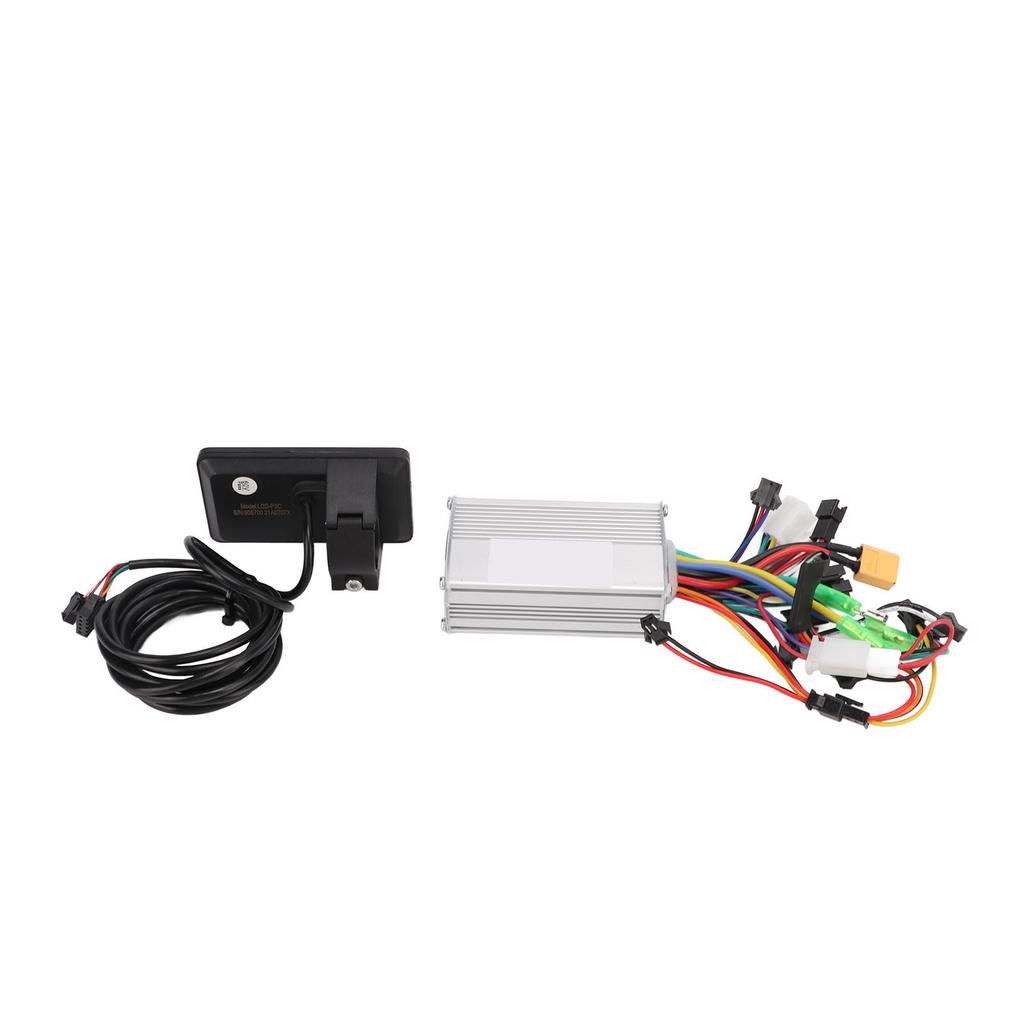 36 48 60V 350W Motor Brushless Controller with LCD Color Screen Meter 3 Mode Sine Wave Controller Kit for Electric