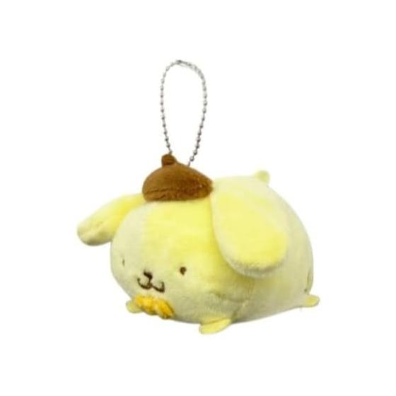 Hatayama Shoji Sanrio Mochimochi Nesobe Mascot Pompompurin Approx. Total Length 8cm 34202423
