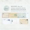 Retro Journal Sticky Notes Set - Kraft Paper Die-Cut Signs (6 Styles)