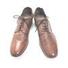 ZARA Plain Toe Leather Business Shoes Brown 42 26.5-27.0(USED)