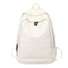 Today's popular soft leather schoolbag college student waterproof fashion leather backpack new large-capacity backpack