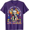 In A World Where You Can Be Anything Be Kind Autism Elephant T-Shirt Inspirational Kindness Tee Cute Fashion Graphic Outfit Gift