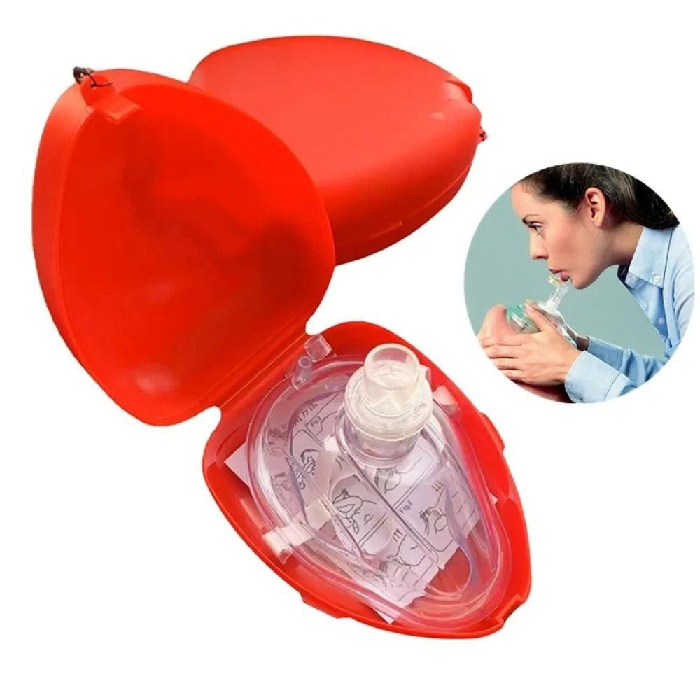 Einwegventil Werkzeuge Wiederverwendbare Beatmungsmaske Wiederverwendbar CPR Rettung Sicherheits Notfallausrüstung