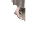 Beautiful French Pointed Bow Bag Head Sandals New Niche Design Sense Versatile Commuter Dating Women's Shoes