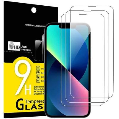 [4 Pieces] Tempered Glass For iPhone 13 Pro Max (6.7 ") Screen Protector