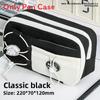 Traditional Pencil Case With Polyester Fabric And Cute Pins For Students And Office Use