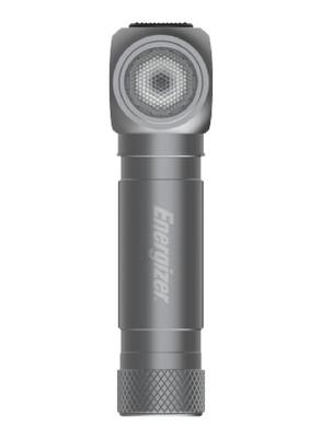 Energizer LED Hybrid Mini Torch Rechargeable and Brightness 400 Run Time 55 HDHRL8 Light, Battery-Operated (Maximum Lumens/Maximum Hours), Silver,