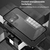 For OnePlus 13T 5G Matte Case Aluminium Alloy + PC Phone Cover Pop-Up Snap Lock