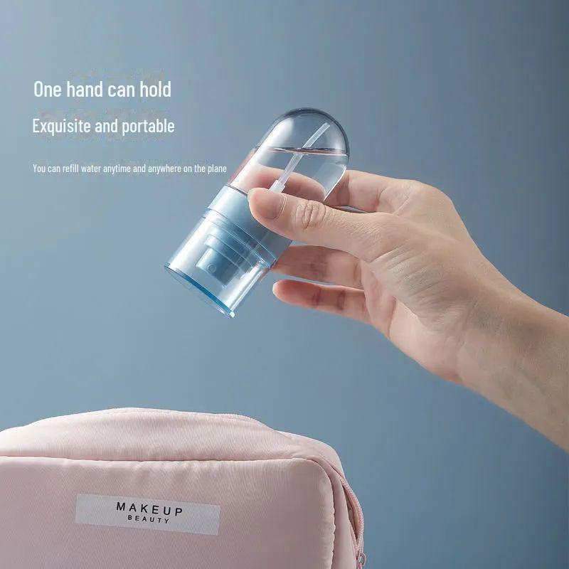 Flacconcino Spray Nano Compatto per Viaggio e Disinfezione - Spruzzatore Portatile di Lozione di Alta Qualità