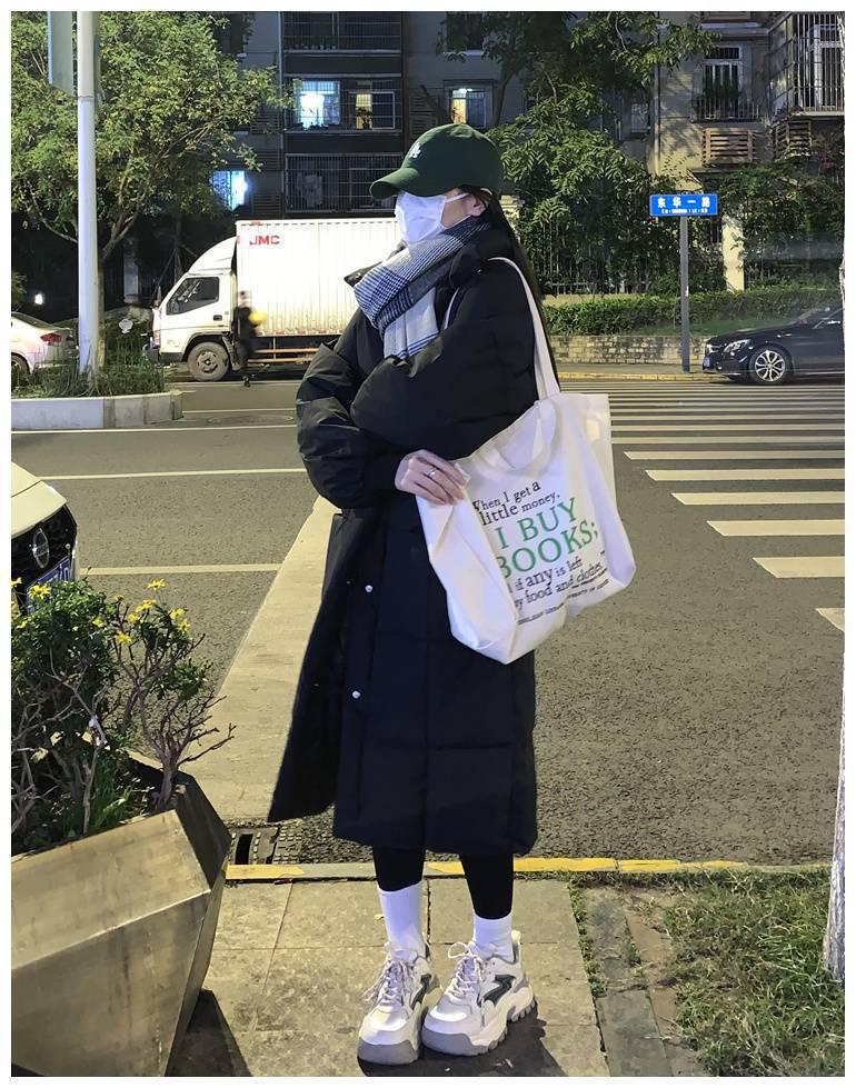 Women's Mid-Length Cotton-Padded Coat - 2025 Winter New Korean Style, Loose, Over-the-Knee, Thickened Jacket.