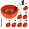 Automatic Poultry Drinker Bowl for Chickens, Ducks, and Geese