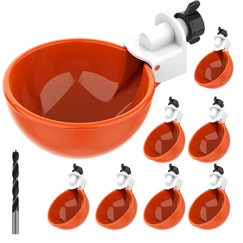Automatic Poultry Drinker Bowl for Chickens, Ducks, and Geese