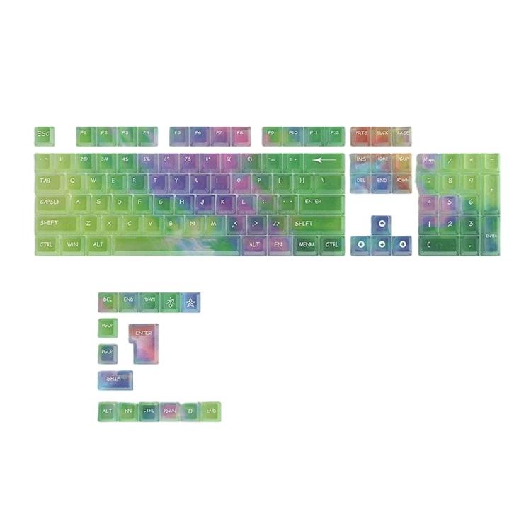 

Ergonomic OEM Profile 119PCS Customizable Keycaps Enhances Typing Comfort For Mechanical Keyboards Long Hour Use