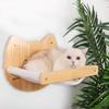 Activity Wall Mounted PIne Wood Jumping Platform Cats Wall Furniture Cat Shelf Cat Climbing Frame