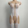 Sex Underwear Sexy Suspender Stockings Flirting Hollow Siamese Pure Desire Uniform Temptation Sleeping Props 8317