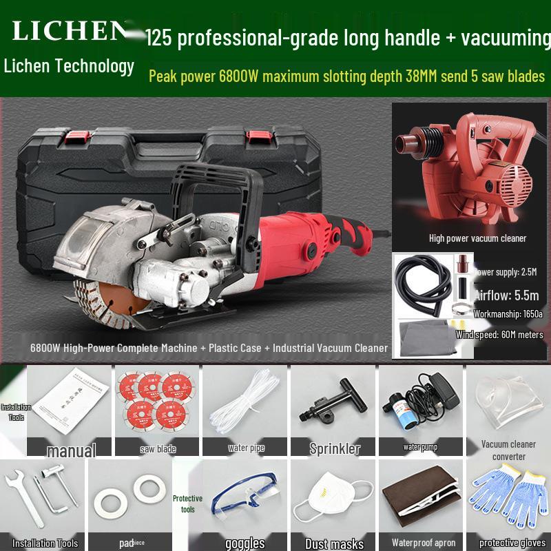 Lichen Tech Dust-Free Concrete Cutting & Installation Tool