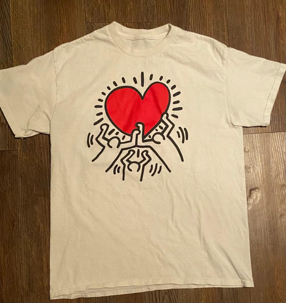 

New! Keith Haring Shirt Unisex Concert S to 5XL MQ473 Unisex T-Shirt XXL