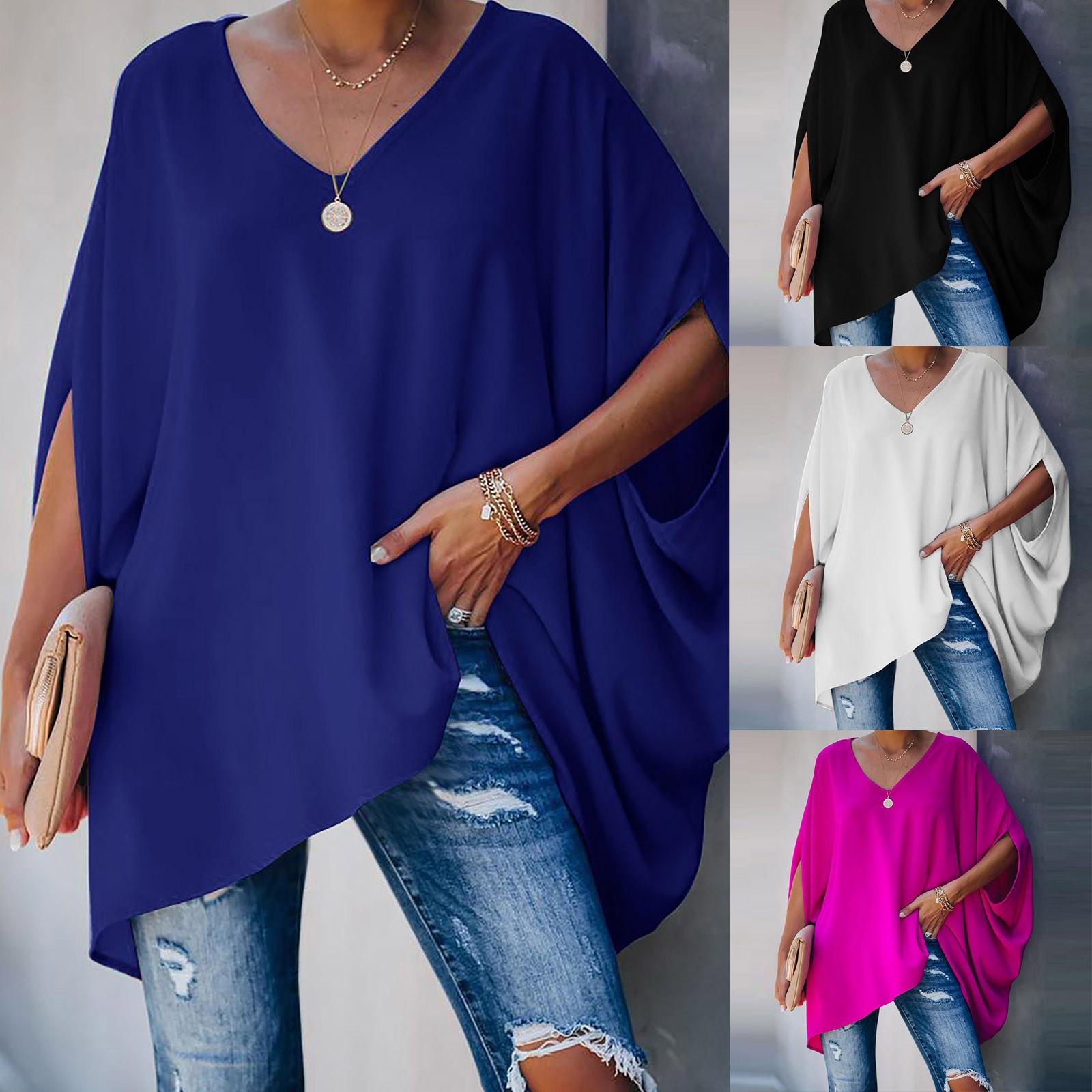 

Женская однотонная футболка с пуловером и топом с длинными рукавами