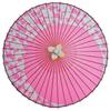 Yamamoto Bamboo Craft Shop Japanese Pink X (YAMAMOTOTAKIZAYIKUYA) Umbrella, Two-Stage Design, "Tsukiyoko Hydrangea"
