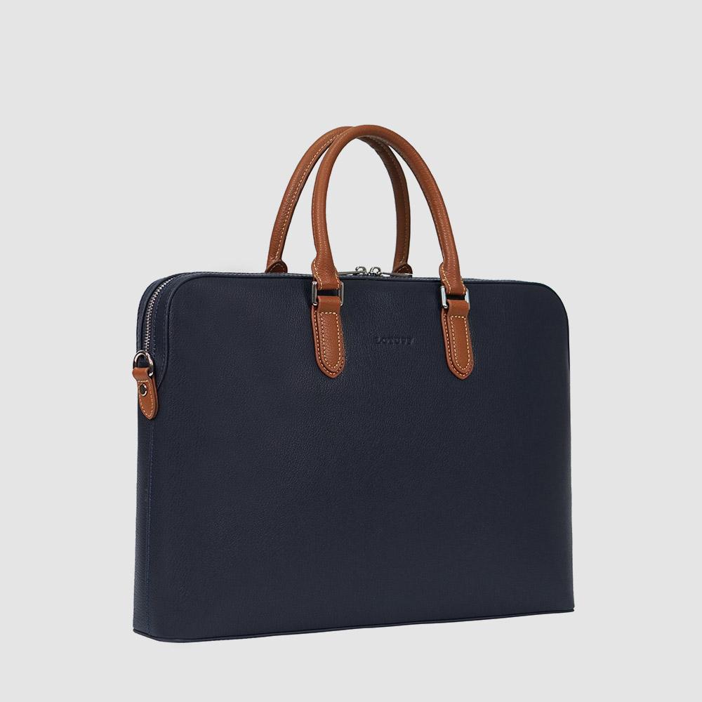 Lotuff Business Men'S Briefcase Lo-0170 Nv Navy