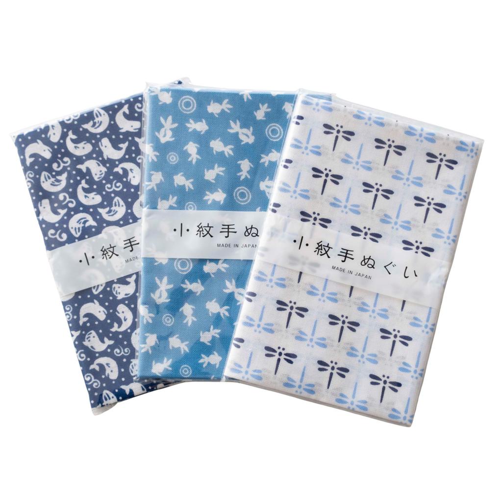 Komon Tenugui hand 33 x 90 Raw Japanese Hand Japanese Goods of C-RAYS Japanese-made (Japanese towel), 100% Cotton, Approx. cm, Edge, Style, Stylish,