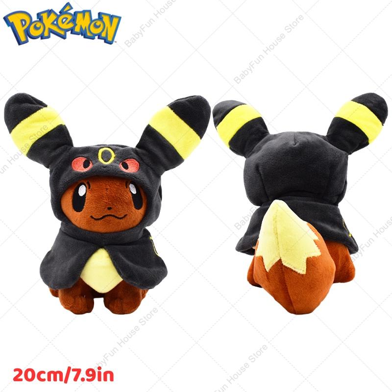 Pokemon Eevee Cos Sylveon Espeon Umbreon Vaporeon Plush Toys Kawaii Leafeon Jolteon Glaon Flareon Peluche Dolls Gift For Kids