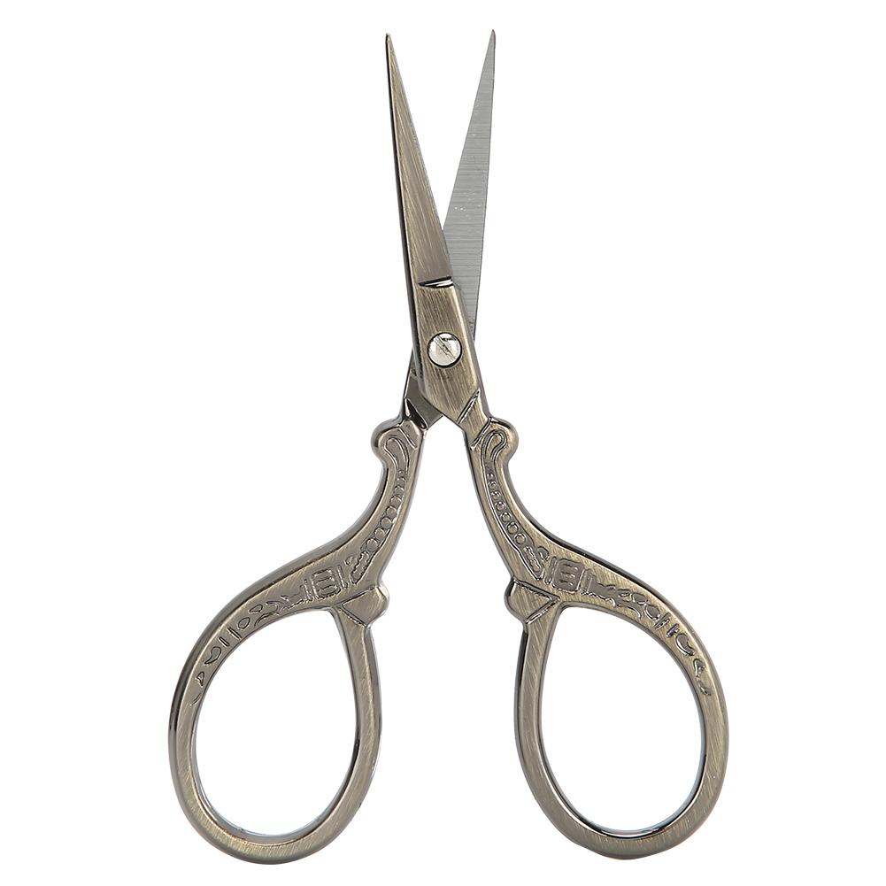 

Ретро ножницы винтажная вышивка своими руками ручная работа вышивка крестом ремесло швейные принадлежности(бронза )