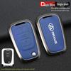 Fits 25 Models: SAIC Maxus V80 Key Cover, Metal Shell with Genuine Leather Buckle