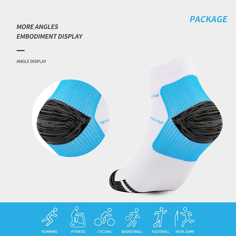 Compression Socks for Women Men Plantar Fasciitis Arch Ankle Support -Best for Running Bicycle Flight Travel
