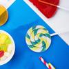Alasum Miniature Candy Set of 4 Lollipop Vivid DIY Sample Decorations for Pretend Candy Photo Booth Decorations Toys, Charms, Colors, Play,