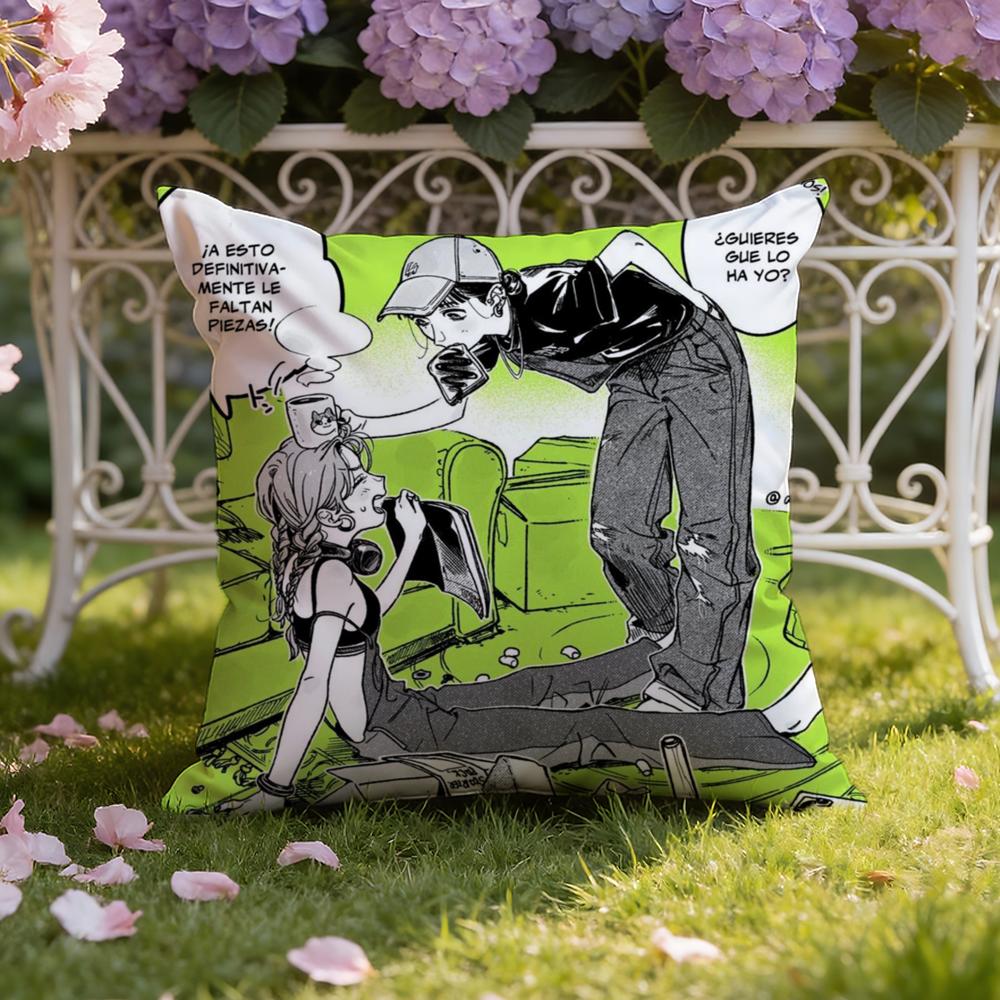 K-Koga M-Mitsuki Cushion Cover Home & Car Dual-Scene Pillow Cover: Reversible for Premium Comfort