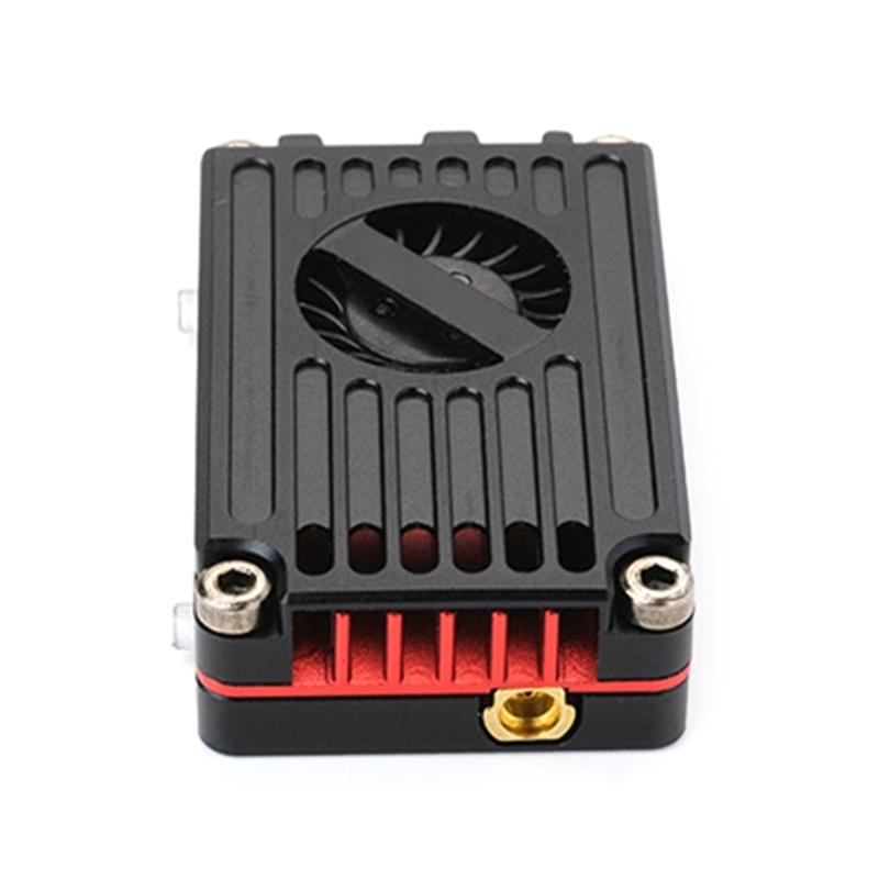 For 5.8GHz 2.5W 48CH VTX Video Transmitter Cooling Fan Housing for FPV Long Ranged Fixed-wing Drones
