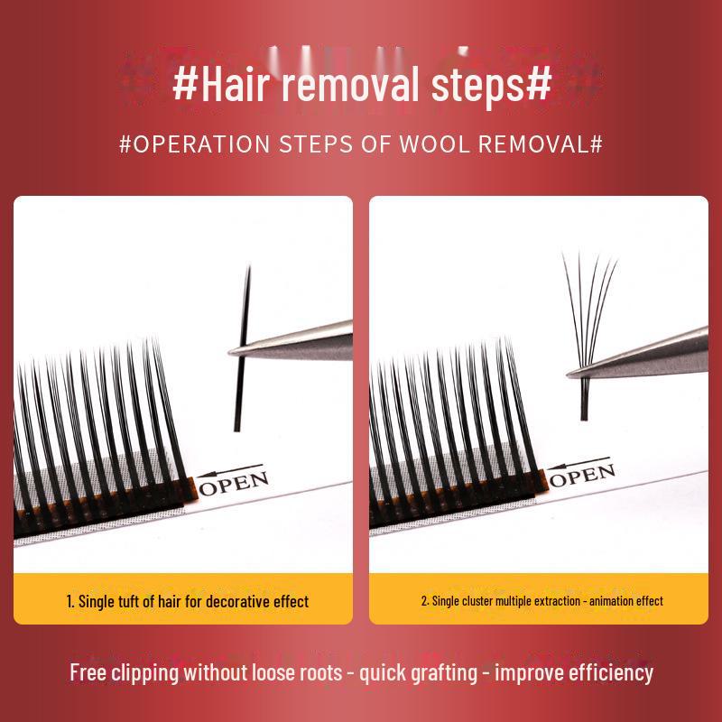 5D Blumengott Cartoon Sonnenblumenstil Geklebte Falsche Wimpern