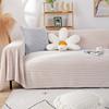 Double-Sided Retro Sofa Cover Nordic Sofa Cover Cotton Blanket Full Covered Non-Slip Sofa Cover Protective Cover