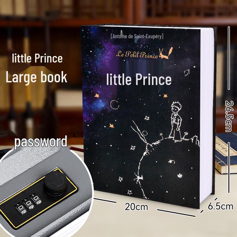 Creative Simulated Book Hidden Cash Savings Jar for Home or Study Room
