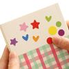 Bunte Scrapbook-Sticker 20 Blatt Punkt Herz Buchstabe Zahl Stern Selbstklebend Niedliche Belohnungssticker Lustiges Geschenk für Junge Mädchen ZYF