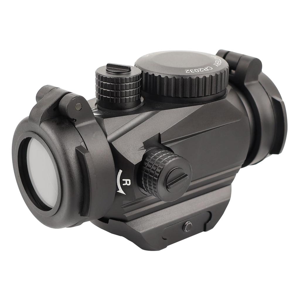 SKEERY T2 Type Red Dot Sight with Motion Activation, 11-Level Red Dimming, and High Mount (03n)