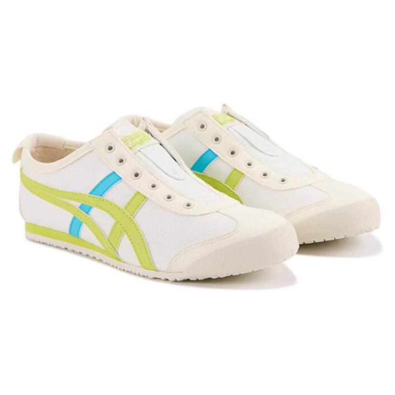 Onitsuka Tiger Mexico 66 Slip On Cream/Neon Lime Sneakers 1183A360-124