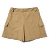 7630 BE Pleated Culotte Del Sol Sizes Skirt, Beige, Golf, Women's, M-4L (4L)