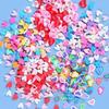 10g/bag Heart Shaped Soft Ceramic Sliced Valentine's Day Nail Accessories for Making Charming Nail Decoration Accessories DIY Nail Products