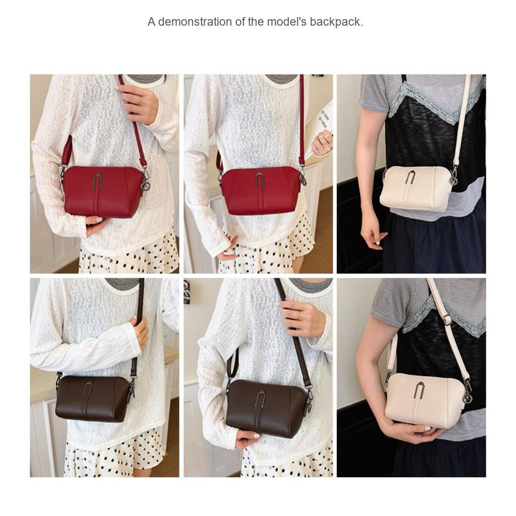 Xeie Thuk Crossbody Bag Women PU Minimalist Casual Daily