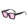 New Fashionable Square Frame Sunglasses Minimalist Design Sunvisor Goggles High Definition Lenses Sun Protection Glasses