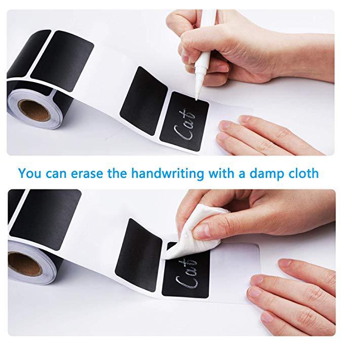 Roll Pack Removable Writing Blackboard Stickers, Labels, Home and Kitchen Supplies Classification Labels, Memo Labels
