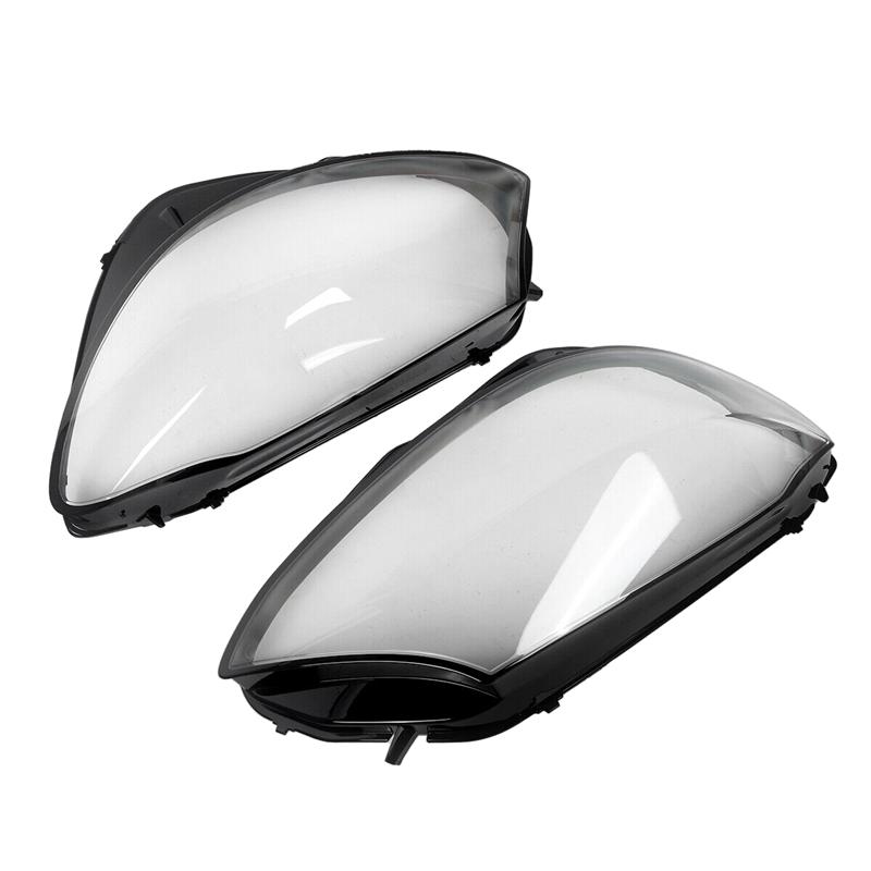 Left Car Headlight Lens Cover Head Light Lamp Shade Shell Lens Lampshade For Mercedes Benz W205 C300 2019 2020 Replacement Parts