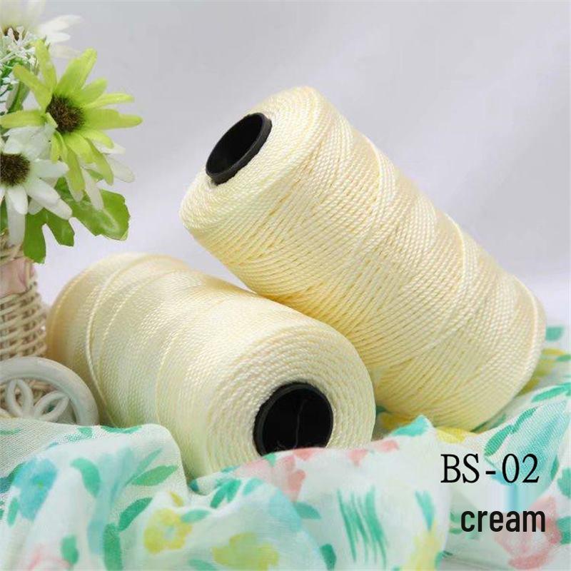 Příze z ledového hedvábí: Třívláknová příze pro ruční pletení a háčkování - Ideální na pantofle, tašky, čepice, návleky na hrnky a podsedáky do auta