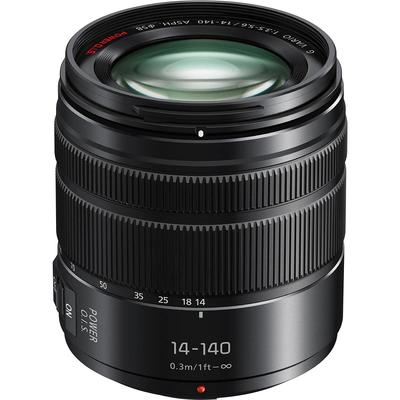 Panasonic Zoomobjektiv mit hoher Vergrößerung für Micro Four Thirds Lumix G Schwarz VARIO/14-140mm/F3.5-5.6IIASPH./POWER OIS. H-FSA14140