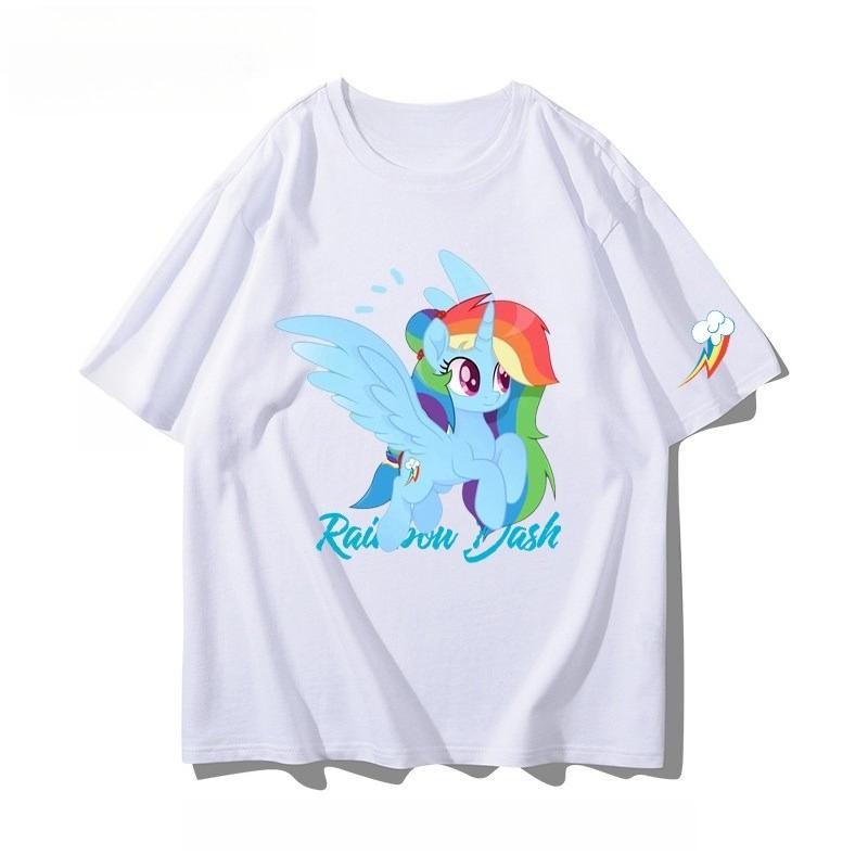 2026 summer new Little Pony animated series Briq Yunbao related products shortsleeved Tshirt for both Unisex and Women