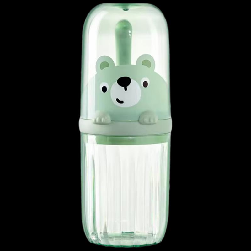 Portable Travel Toothbrush Holder & Rinse Cup
