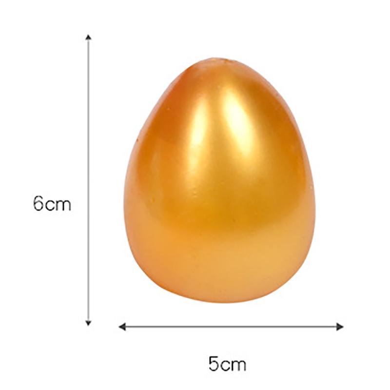 Simulated Egg Golden Egg Trick Young Peop Educational Toy Funny DecompressionVent Egg Squeeze Ball Gift SquishyStresd Reliever
